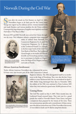 Norwalk During the Civil War | Norwalk Historical Society Museum exhibit