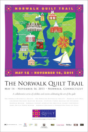 Norwalk Quilt Trail poster