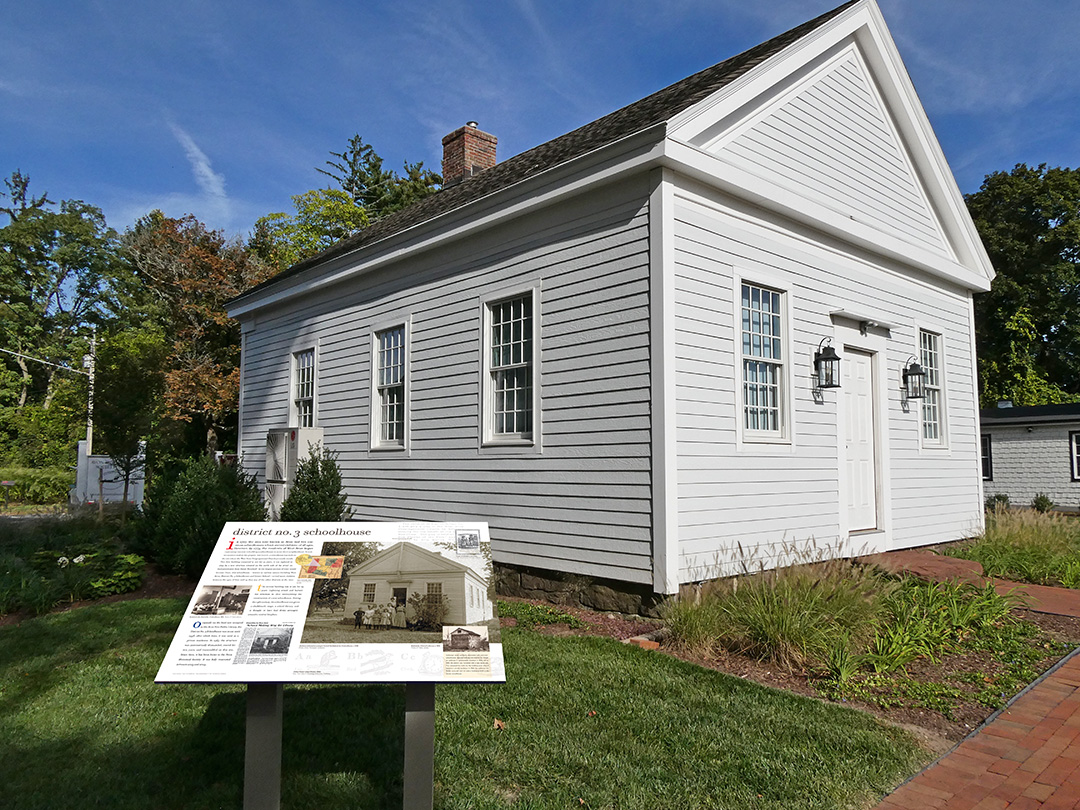 District No. 3 Schoolhouse Museum Interpretive Panel - Avon, CT